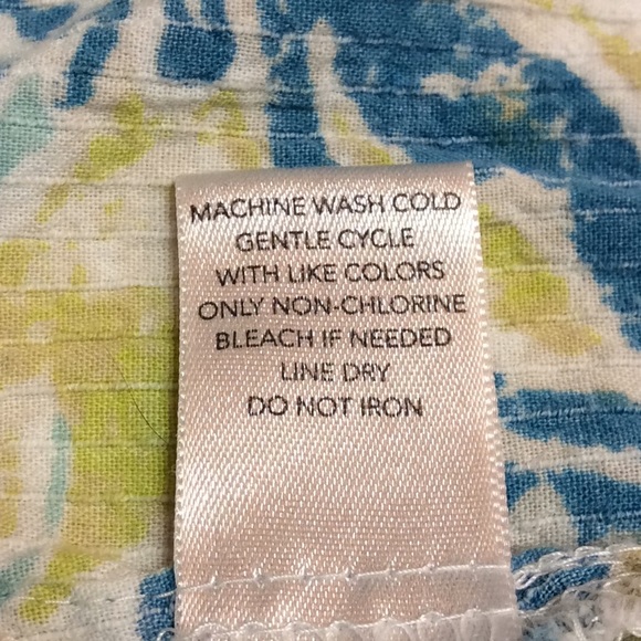 FINAL SALE PRICE CJ Banks Colorful Top in Cotton - Size 3X - Picture 9 of 11